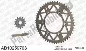 AFAM 390AB10259703 chain kit chain kit, alu ab - Bottom side