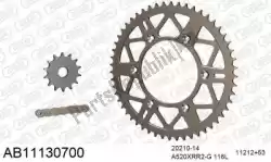 Here you can order the chain kit chain kit, alu ab from Afam, with part number 390AB11130700: