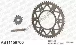 Here you can order the chain kit chain kit, alu ab from Afam, with part number 390AB11159700: