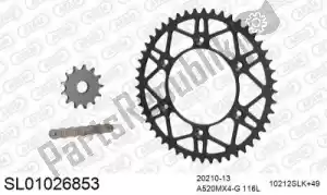 AFAM 390SL01026853 chain kit chain kit, steel slk - Bottom side
