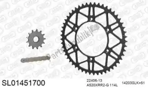 AFAM 390SL01451700 chain kit chain kit, steel slk - Bottom side