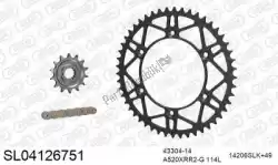 Here you can order the chain kit chain kit, steel slk from Afam, with part number 390SL04126751: