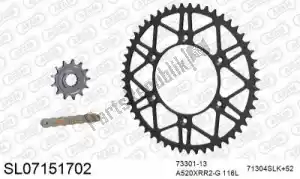 AFAM 390SL07151702 chain kit chain kit, steel slk - Bottom side