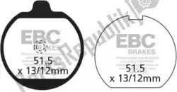 Here you can order the brake pad fa037 organic brake pads from EBC, with part number EBCFA037:
