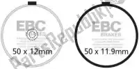 EBCFA038V, EBC, Klocek hamulcowy fa 38v pó?spiekane klocki hamulcowe    , Nowy