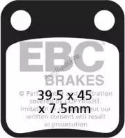 EBCFA054TT, EBC, Brake pad fa054tt organic brake pads    , New