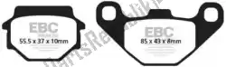 Qui puoi ordinare pastiglie freno fa067tt pastiglie freno organiche da EBC , con numero parte EBCFA067TT: