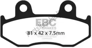 EBC EBCFA092R pastilha de freio fa092r pastilhas de freio sinterizada r - Lado inferior