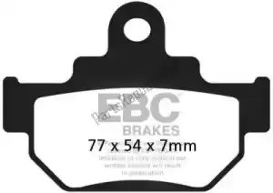 EBC EBCFA106V remblok fa 106v semi sintered brake pads - Onderkant