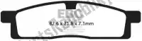 EBCFA119TT, EBC, Brake pad fa119tt organic brake pads    , New