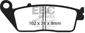 EBC EBCFA142V remblok fa 142v semi sintered brake pads - Onderkant