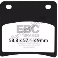 EBCFA146, EBC, Brake pad fa146 organic brake pads    , New