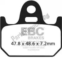 EBCFA162, EBC, Brake pad fa162 organic brake pads    , New