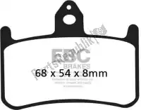 EBCFA187, EBC, Brake pad fa187 organic brake pads    , New