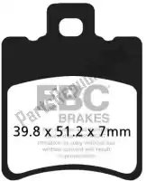 EBCSFA193HH, EBC, Brake pad sfa193hh hh sintered scooter brake pads    , New