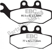EBCFA194, EBC, brake pad fa194 organic brake pads, New