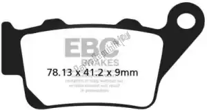 EBC EBCFA213HH pastiglie freno fa213hh hh pastiglie freno sinterizzate sportbike - Il fondo