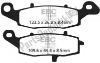 EBCFA229, EBC, Brake pad fa229 organic brake pads    , New