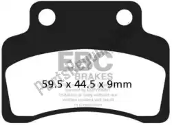 Here you can order the brake pad sfac235 carbon scooter brake pads from EBC, with part number EBCSFAC235: