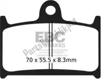 EBCFA236, EBC, Brake pad fa236 organic brake pads    , New