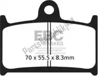 EBCFA236, EBC, Remblok fa236 organic brake pads    , Nieuw