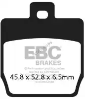 EBCSFA268, EBC, Brake pad sfa268 organic scooter brake pads    , New