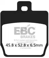 EBCSFA268HH, EBC, Brake pad sfa268hh hh sintered scooter brake pads    , New