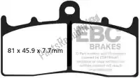 EBCFA294HH, EBC, Brake pad fa294hh hh sintered sportbike brake pads    , New