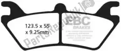 Here you can order the brake pad fa313r sintered r brake pads from EBC, with part number EBCFA313R: