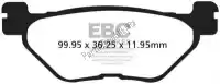 EBCSFAC319, EBC, Remblok sfac319 carbon scooter brake pads    , Nieuw