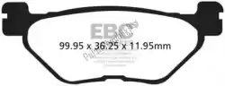 Qui puoi ordinare pastiglie freno sfa319hh hh pastiglie freno sinterizzate scooter da EBC , con numero parte EBCSFA319HH: