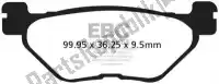 EBCFA3192HH, EBC, Brake pad fa319/2hh hh sintered sportbike brake pads    , New
