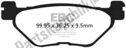 Here you can order the brake pad fa319/2 organic brake pads from EBC, with part number EBCFA3192: