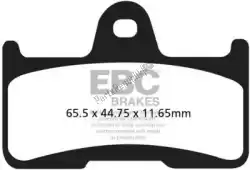 Here you can order the brake pad fa344r sintered r brake pads from EBC, with part number EBCFA344R:
