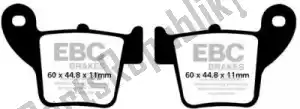 EBC EBCMXS346 pastiglie freno mx-s 346 pastiglie freno sinterizzate - Il fondo