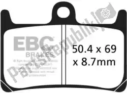 Aquí puede pedir pastillas de freno gpfax380hh race hh pastillas de freno sinterizadas de EBC , con el número de pieza EBCGPFAX380HH: