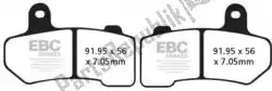 Here you can order the brake pad fa 409vld chrome semi sintered brake pads from EBC, with part number EBCFA409VLD: