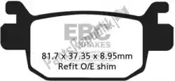 Here you can order the brake pad fa415hh double-h sintered sportbike pads from EBC, with part number EBCFA415HH: