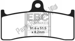 Aquí puede pedir pastillas de freno fa424hh hh pastillas de freno sportbike sinterizadas de EBC , con el número de pieza EBCFA424HH: