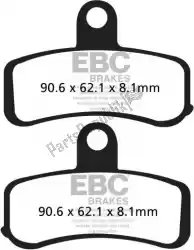 Qui puoi ordinare pastiglie freno fa 457vld pastiglie freno semi sinterizzate cromate da EBC , con numero parte EBCFA457VLD: