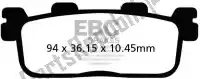 EBCSFA607, EBC, Brake pad sfa607 organic scooter brake pads    , New