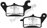 EBCSFA625, EBC, Remblok sfa625 organic scooter brake pads    , Nieuw