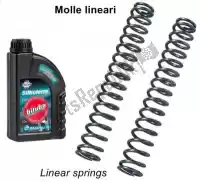 BI08498, Bitubo, Sd fork springs kit scooter + 1l oil    , Nieuw