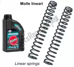 BITUBO BI08498 sd fork springs kit scooter + 1l oil - Bottom side