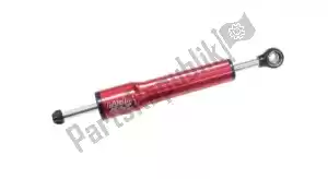 BITUBO BI21360 kit de amortecedor de direção vermelho, montagem sobre o tanque - Lado inferior