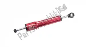 BITUBO BI21660 steering damper kit red, over tank mount - Bottom side