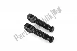 GILLES 312429016B conjunto de pedaleiras esportiva com apoio para os pés, garupa, preto - Lado inferior