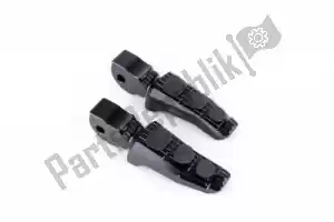 GILLES 312447020B conjunto de pedaleiras de passeio para apoio de pés, garupa, preto - Lado inferior