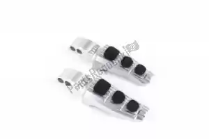 GILLES 312451020S set pedane touring poggiapiedi, driver, argento - Il fondo