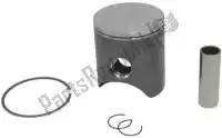 S4C05400010C, Athena, Kit de piston cast lite (c), alésage standard 53,96 mm    , Nouveau